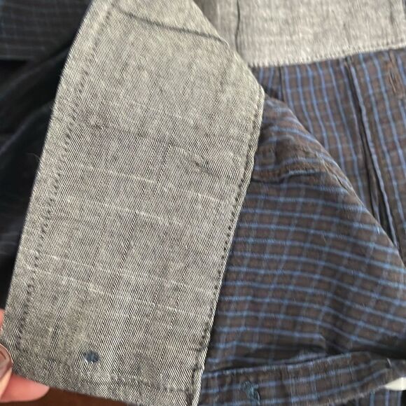 Descendant of Thieves Limited Edition Button Shirt 2XL Blue Plaid 1 of 295 Made - Picture 10 of 10